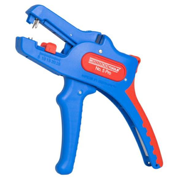 Weicon tools wire stripping pliers no. 5 pro automatic wire stripper for all common flexible and solid conductors from 0.2-16 mm2 self-adjusting to driver section
