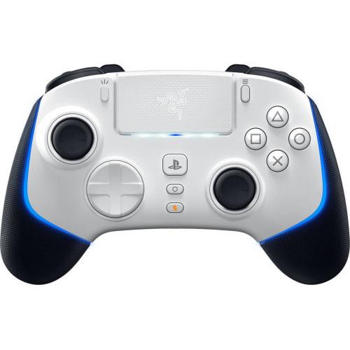 Razer Wolverine V2 Pro - Mando inalámbrico para PS5 y PC (HyperSpeed Wireless, botones de acción mecatáctiles, D-Pad de microinterruptor de 8 direcciones, HyperTrigger) Blanco
