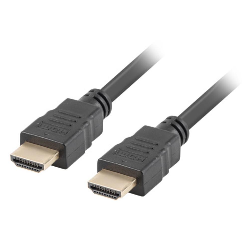 Cable HDMI Lanberg CA-HDMI-10CC-0100-BK 10m Macho a Macho Oro Negro