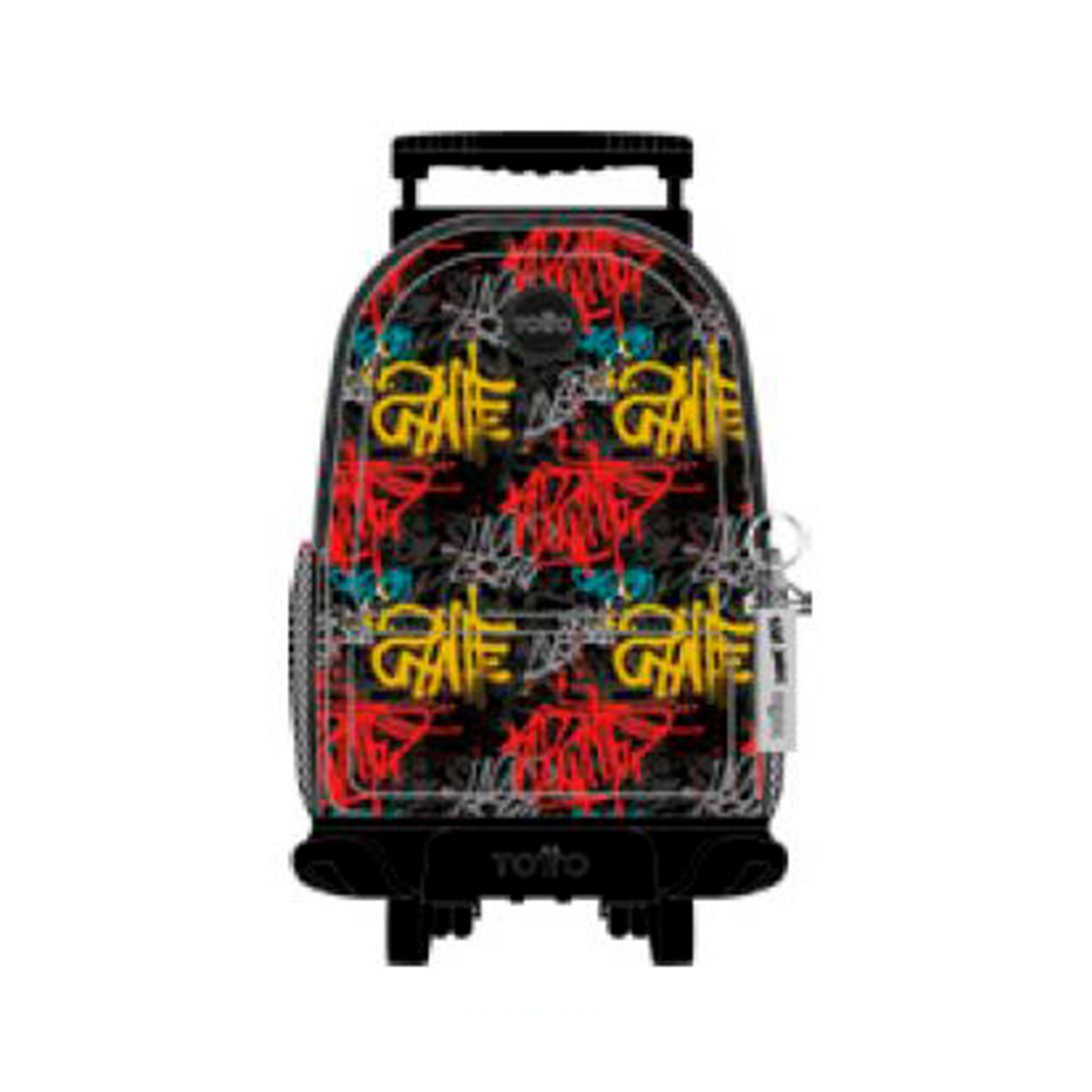 Totto Mochila infantil ruedas SKL L Material: Poliéster 32 x 45.5 x 18 cm