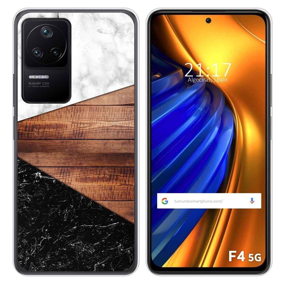 Funda Silicona para Xiaomi Poco F4 5G diseño Mármol 11 Dibujos
