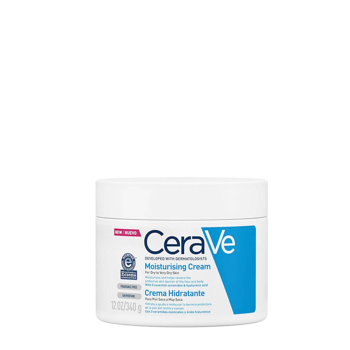 Cerave - Cerave crema hidratante corporal piel seca 340 gr