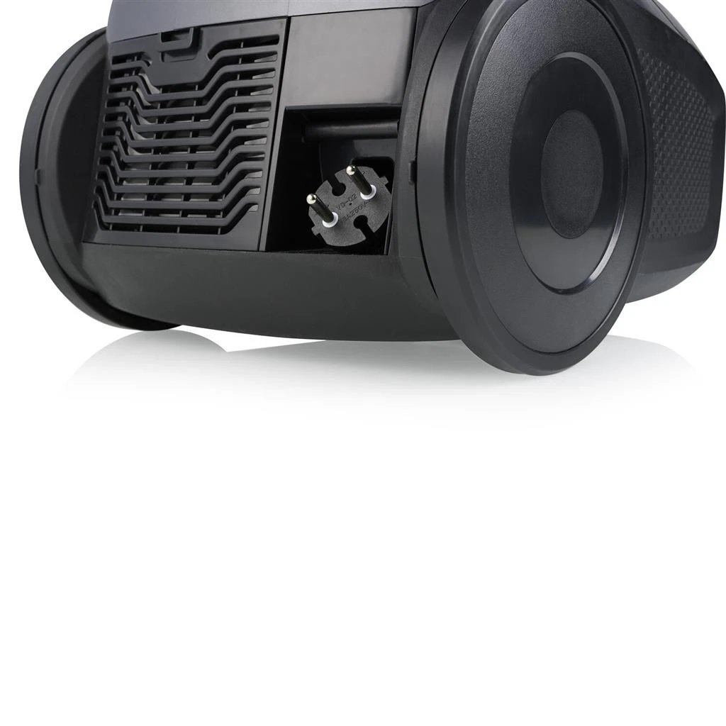 Aspirador aspirador TRISTAR SZ-2330  | Con bolsa (microfibra), 700W, 230V, 17 kPa, ajuste variable, 80dB, 8m Radio, Antracita