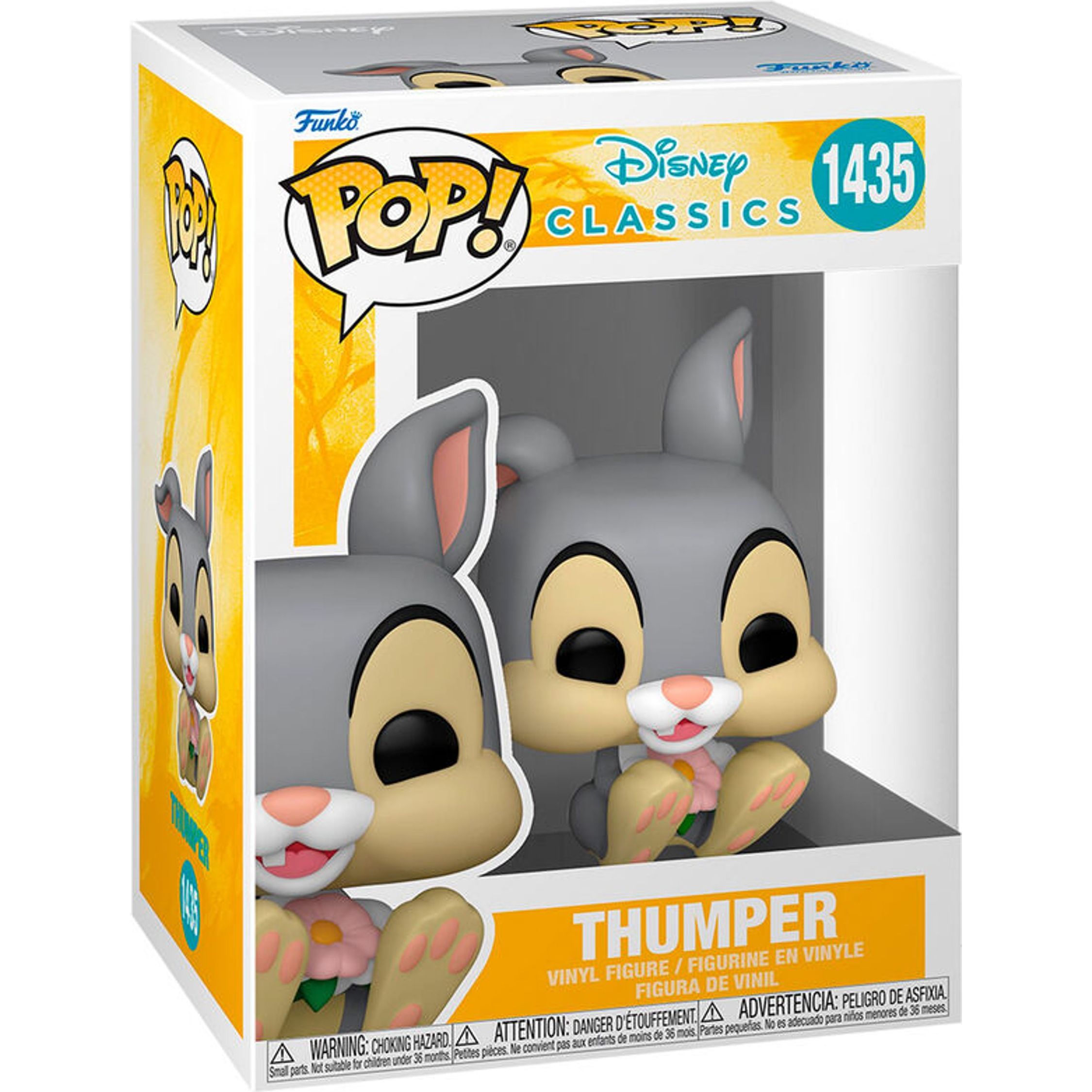 Funko - Figura Pop Disney Classic Bambi Thumper - Funko Pop Coleccionable De Edición Limitada - Funko Pop Diseño Detallado Y Realista - Funko Pop Ideal Para Regalo - Funko Pop Gran Variedad De Personajes