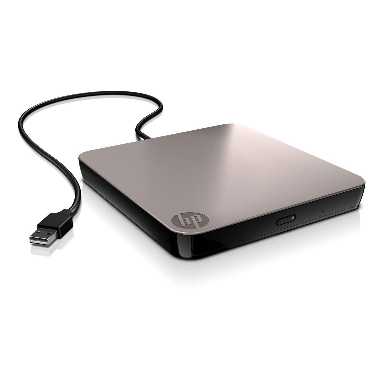 Unidad de DVD Externa USB HP - Portátil y Fácil de Usar