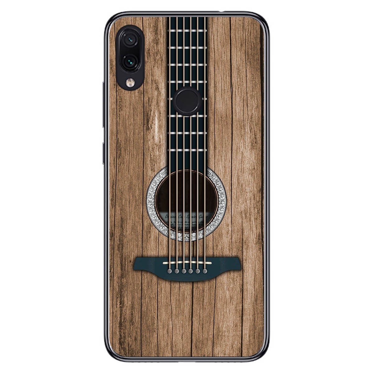 Tumundosmartphone Funda Gel Tpu para Xiaomi Redmi Note 7 diseño Madera 11 Dibujos