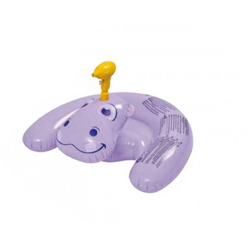 Molto Flotador Hipopótamo con Pistola de Agua para Juegos de Agua