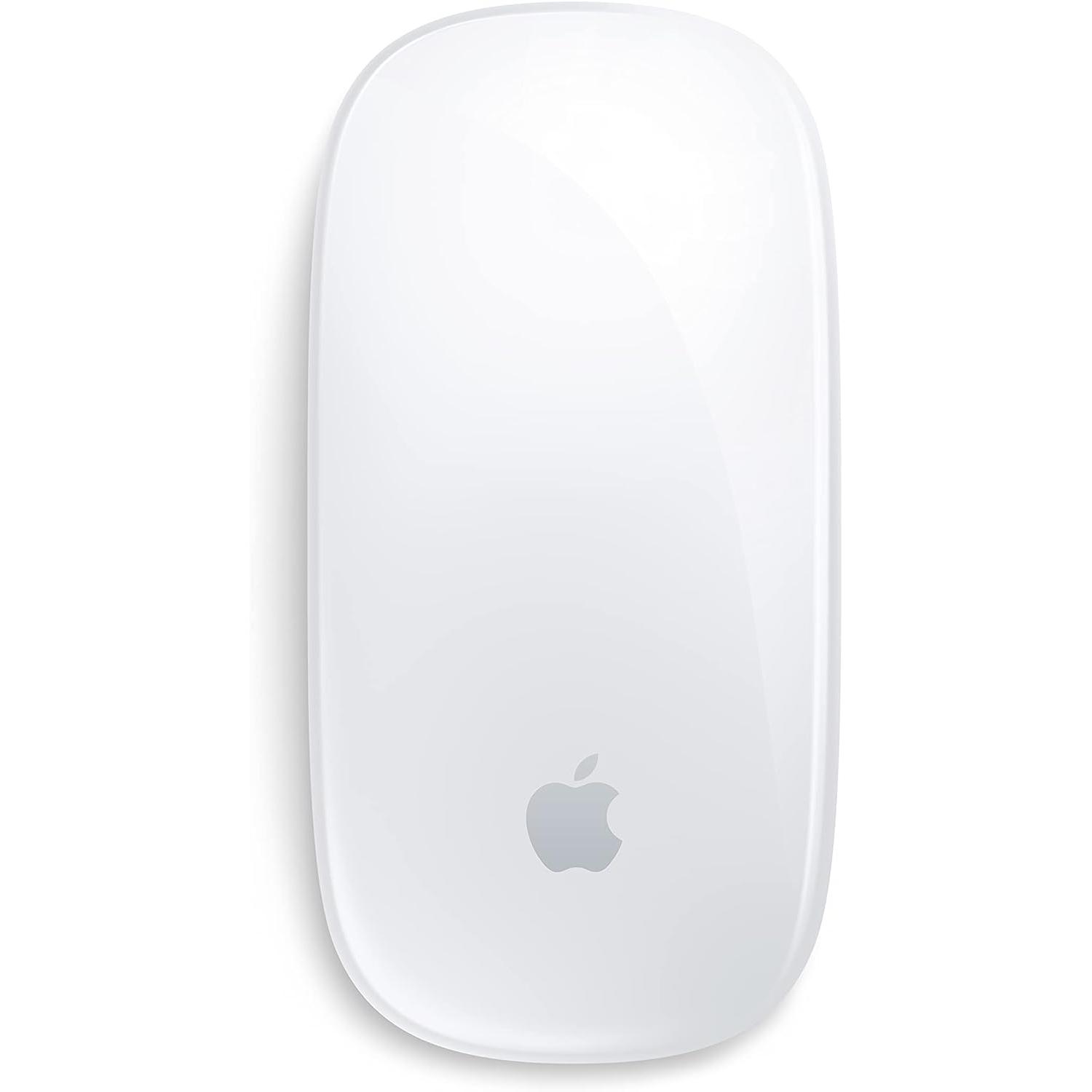 Ratón Magic Mouse Recargable Bluetooth Compatible Mac Ipad Blanco Multi-Touch