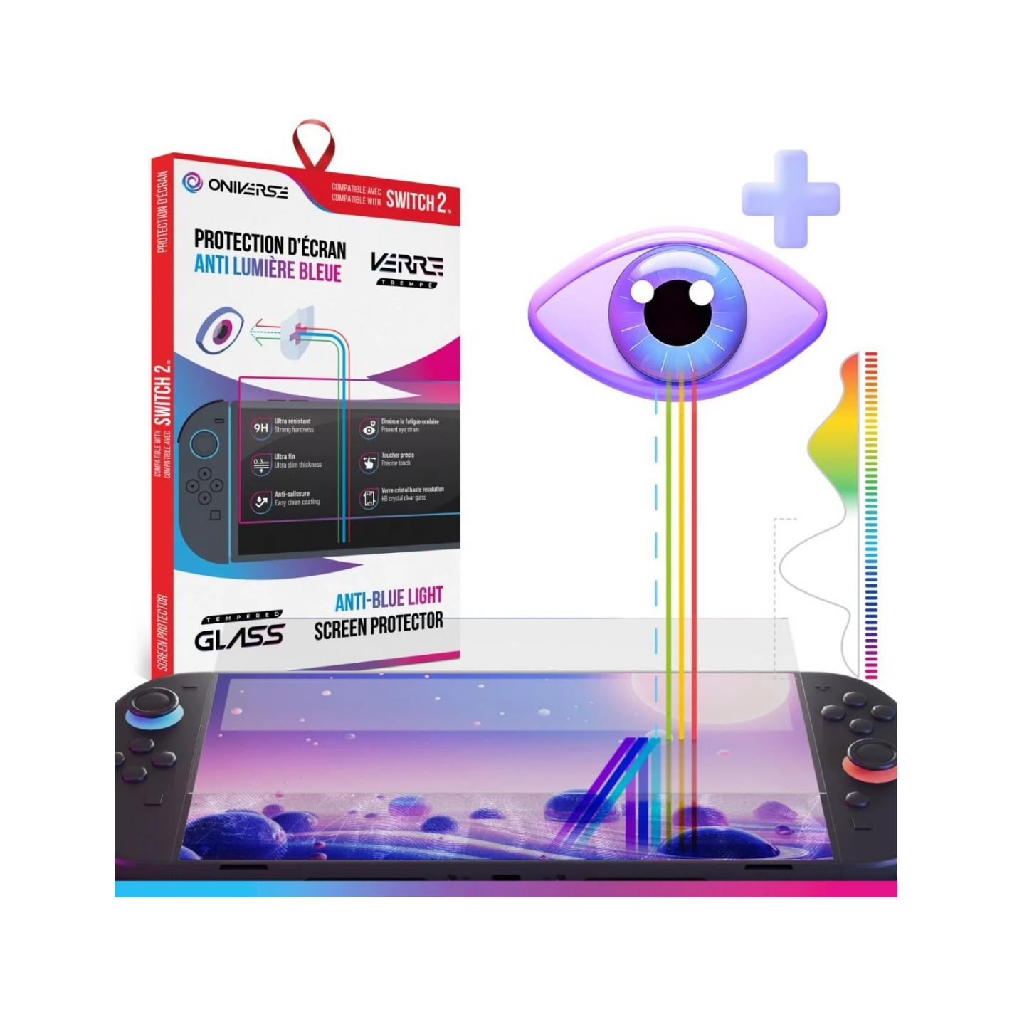 Oniverse Anti-Blue Light Protective Screen - Switch 2  Switch 2