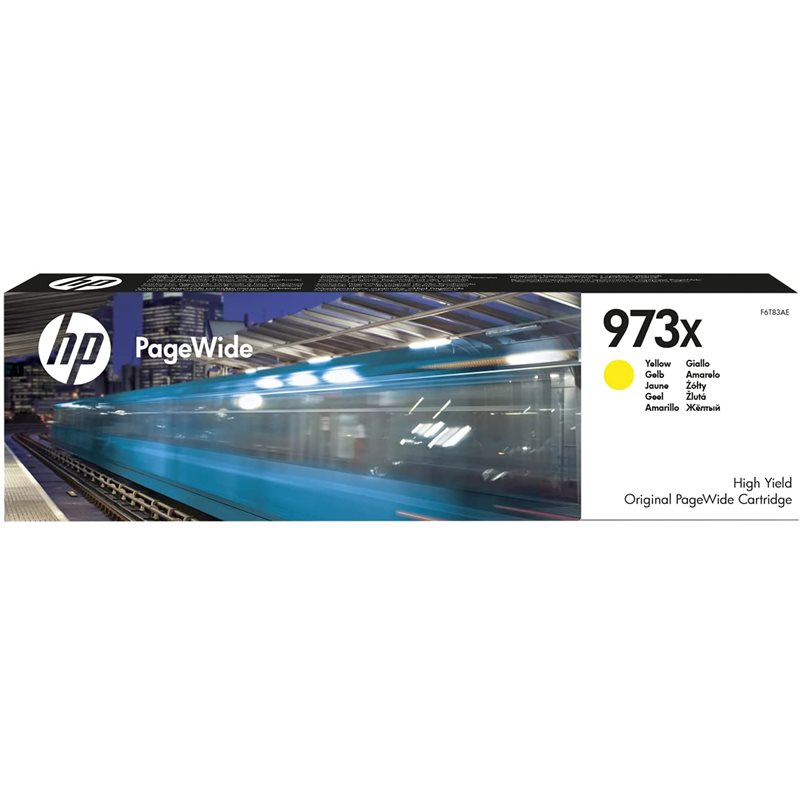 Cartucho de tinta original HP 973X amarillo 7.000 páginas 85,5 ml (F6T83AE)