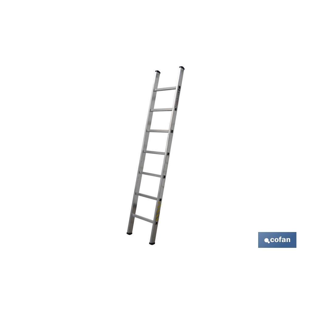Escalera Aluminio 1 tramo EN 131; 1 UNIDADES