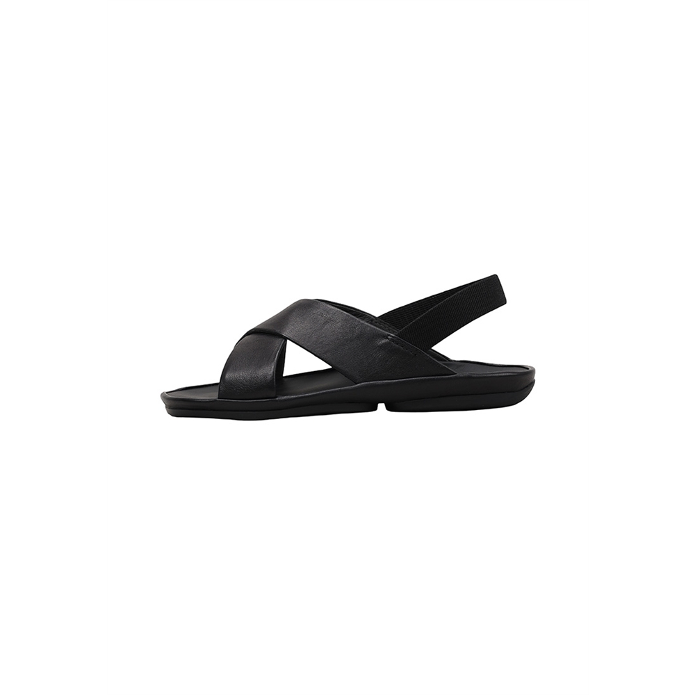 Camper K201926 Sandalias Planas Mujer Negro