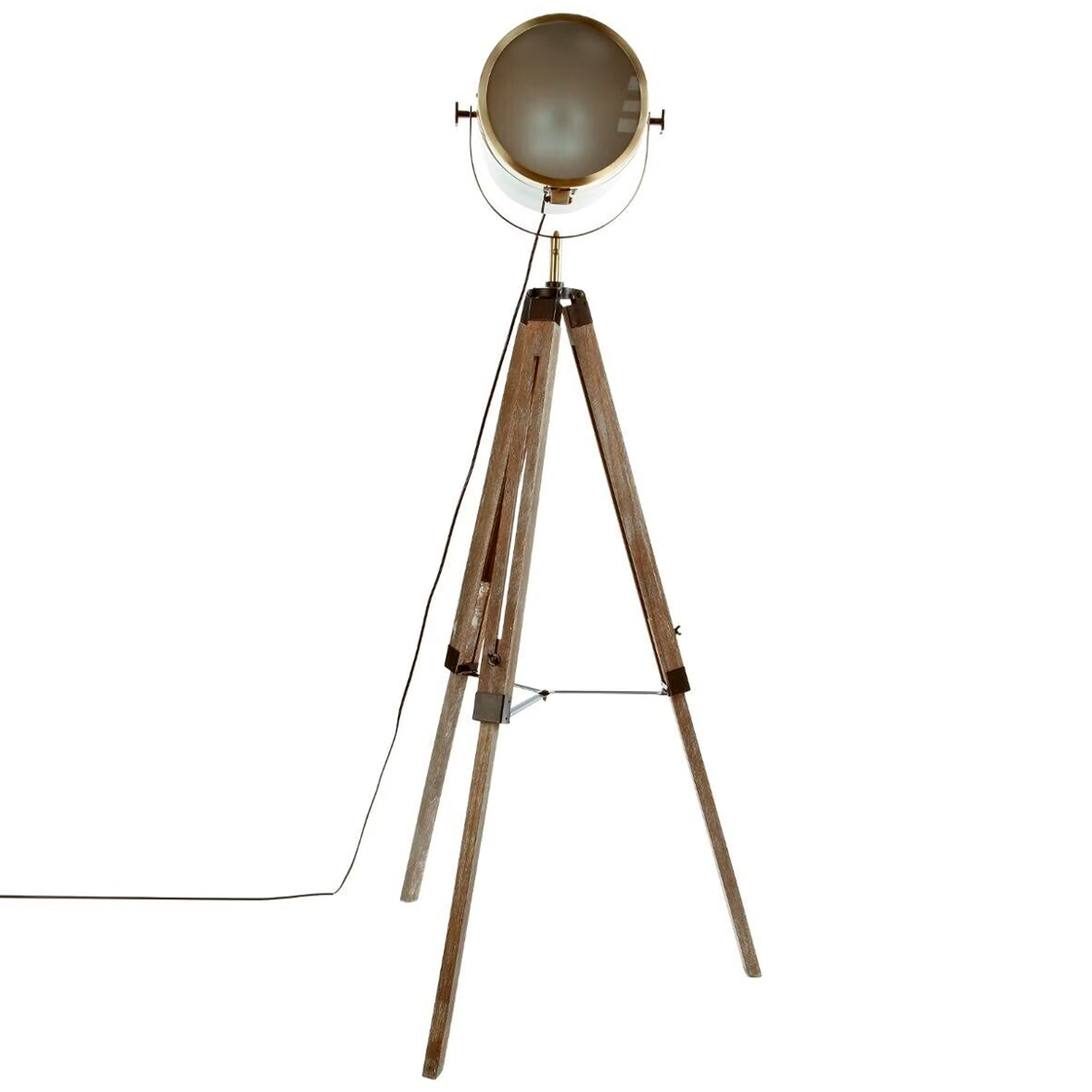 Lámpara de Pie Atmosphera Ebor Bronce H152 - Vintage y Retro
