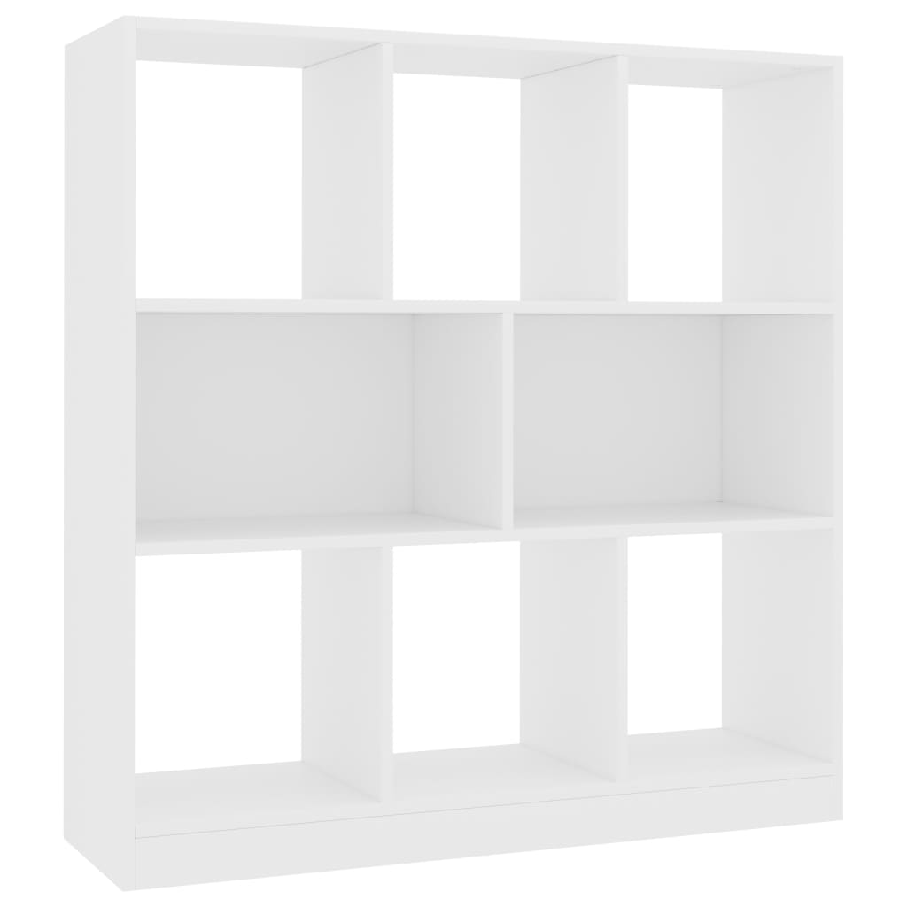 Vidaxl Estantería de Madera Contrachapada 97,5x29,5x100 Cm - Blanco