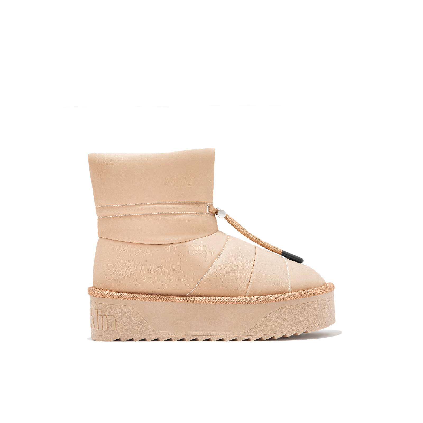 D.Franklin Botas Australianas de Mujer con Forro Exterior de Pelo Nordic V.2 Trk     - Botas para Mujer - Moda casual Mujer