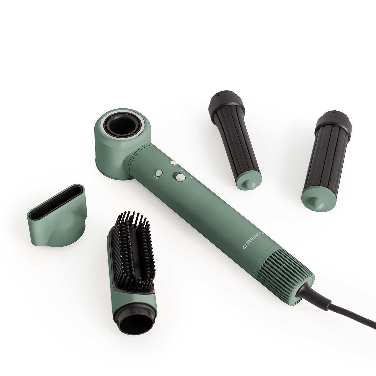 CREATE - Cepillo de aire secador y moldeador iónico 5 en 1 - ION STYLER PRO