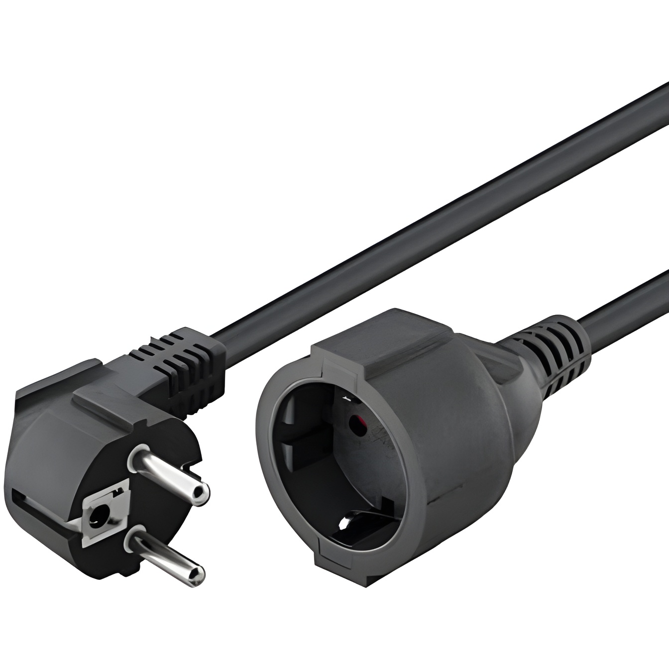 Cable Alargador Microconnect con Toma y Salida de Corriente (117 W)