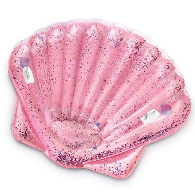 Isla Concha Brillante Hinchable 191x175 cm INTEX