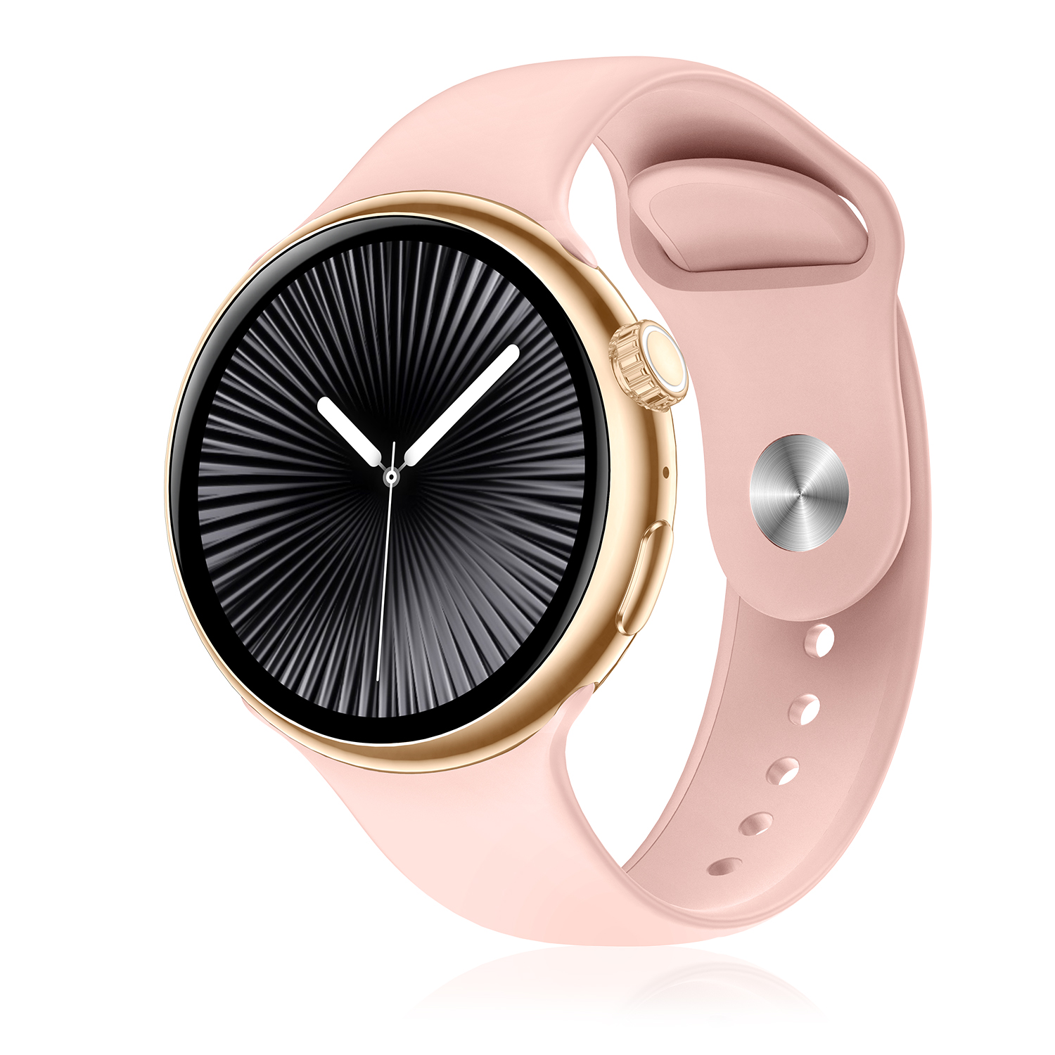 DAM. Smartwatch Z12 Pro con monitor de tensión cardiaco avanzado, O2, termómetro. Múltiples modos deportivos. Doble correa. 5x1x5cm.