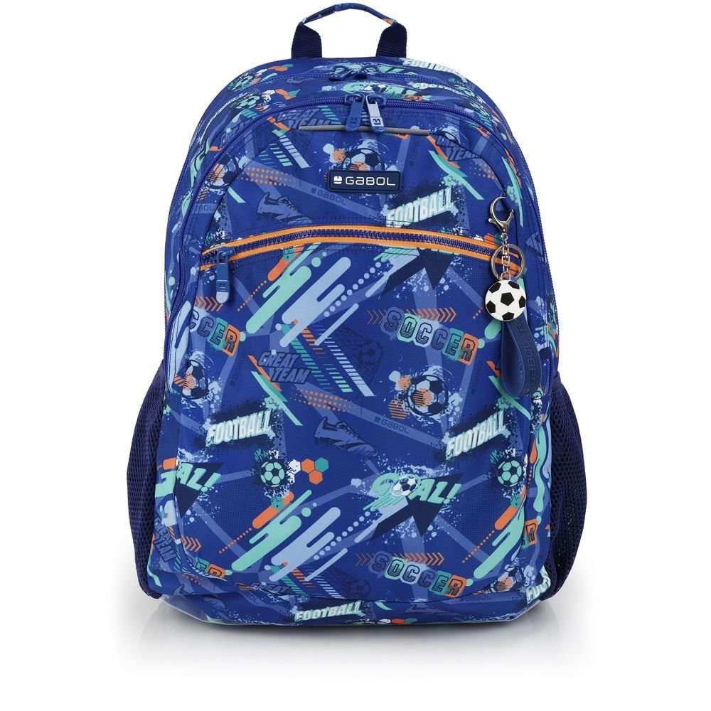 GABOL MOCHILA ESCOLAR 46X34 REJILLA ADAPT. CREW CREW 23x46x34 Cms.