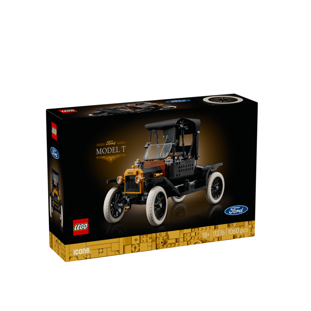 LEGO ICONS - FORD MODELO T, 11376, TIENDA CON LICENCIA OFICIAL, ENVÍO 24-48H PENÍNSULA, JUGUETES, LADRILLOS, BRICKS, PIEZAS, BLOQUES, CONSTRUCCIONES, ADULTOS, COCHES, ANTIGÜO