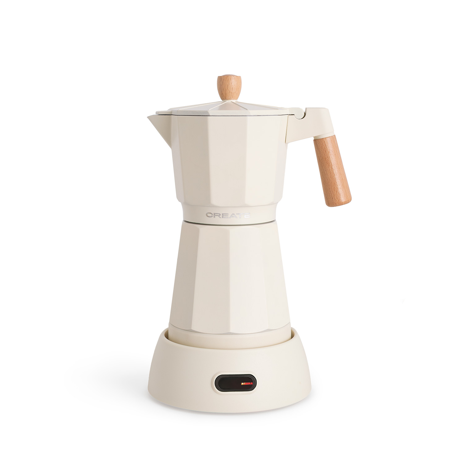 CREATE - Cafetera italiana eléctrica con función de mantener caliente - THERA MOKA ELECTRIC