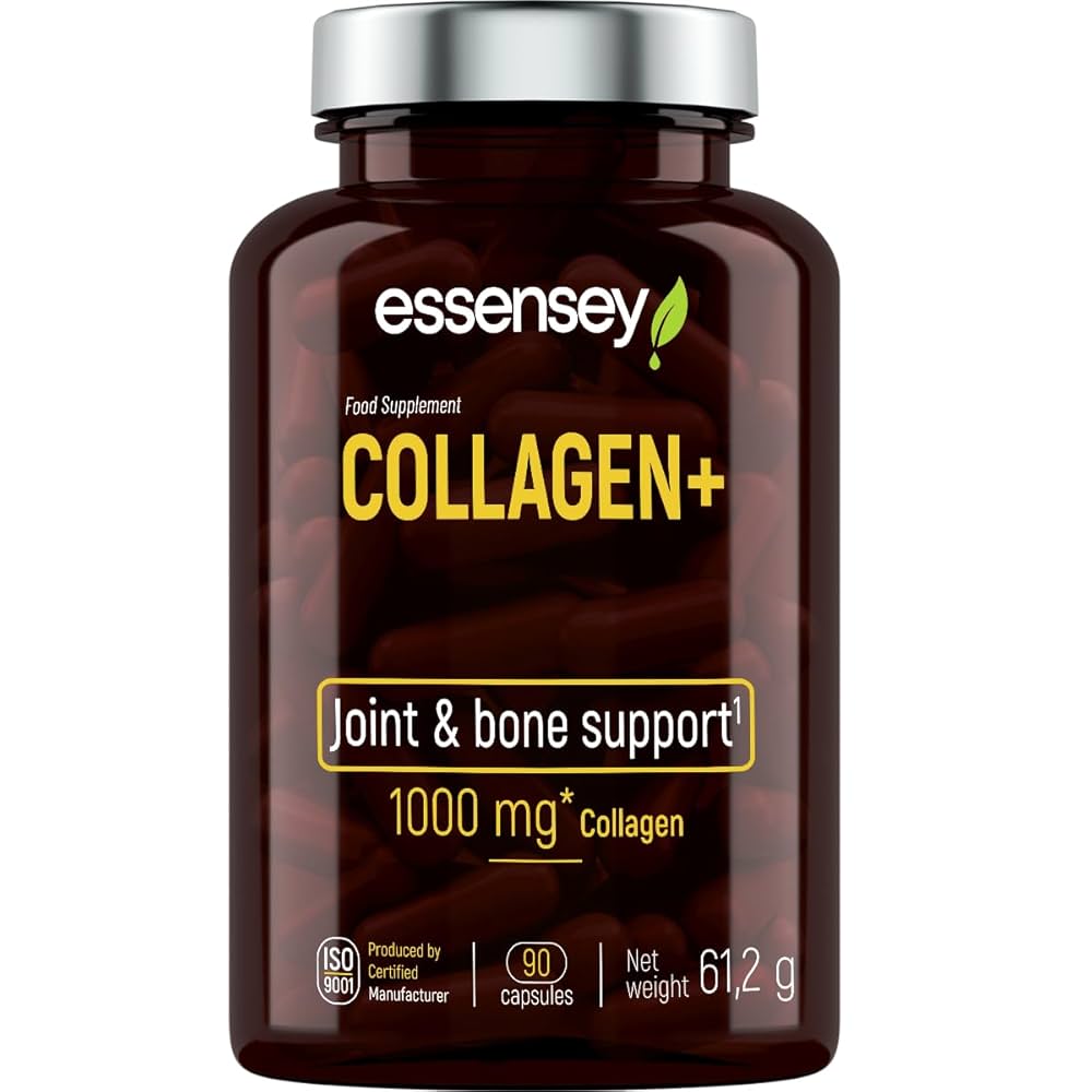 Colágeno Marino + Ácido Hialurónico Essensey – 90 Cápsulas | Piel_ Articulaciones y Cabello Saludables