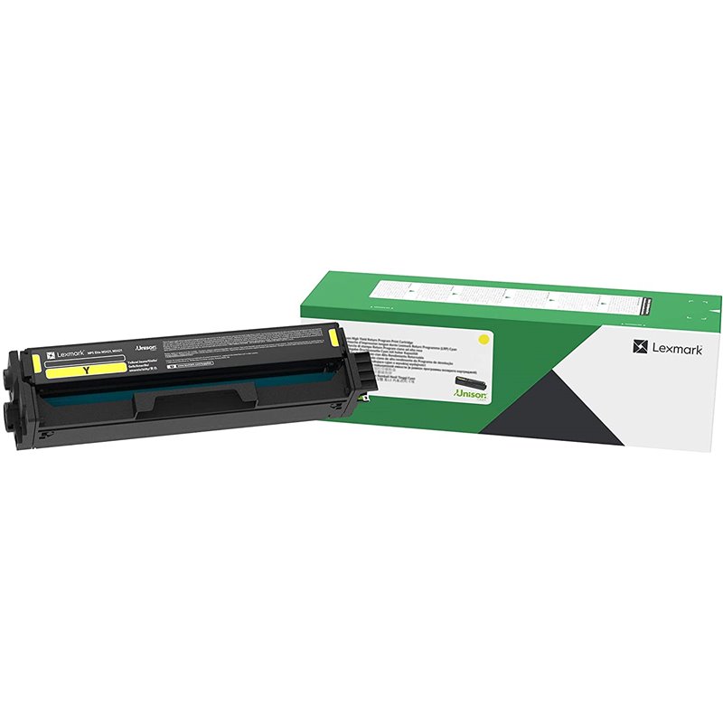 Lexmark Original C3220Y0 Toner amarillo 1500 páginas (C3220Y0) (C3224dw, C3326dw, MC3224adwe / dwe, MC3326adwe)