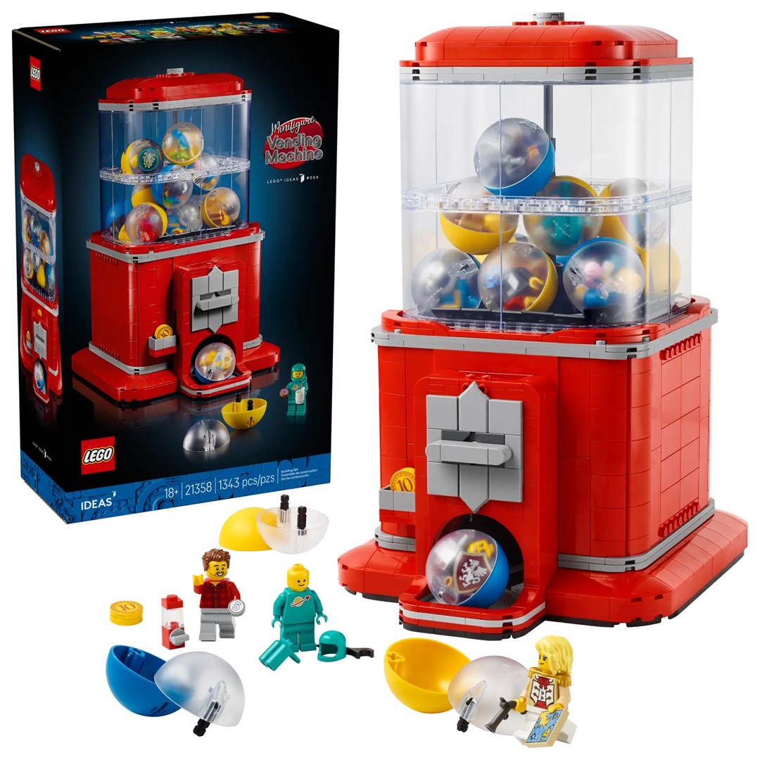 Lego ideas 21358 máquina expendedora de minifiguras