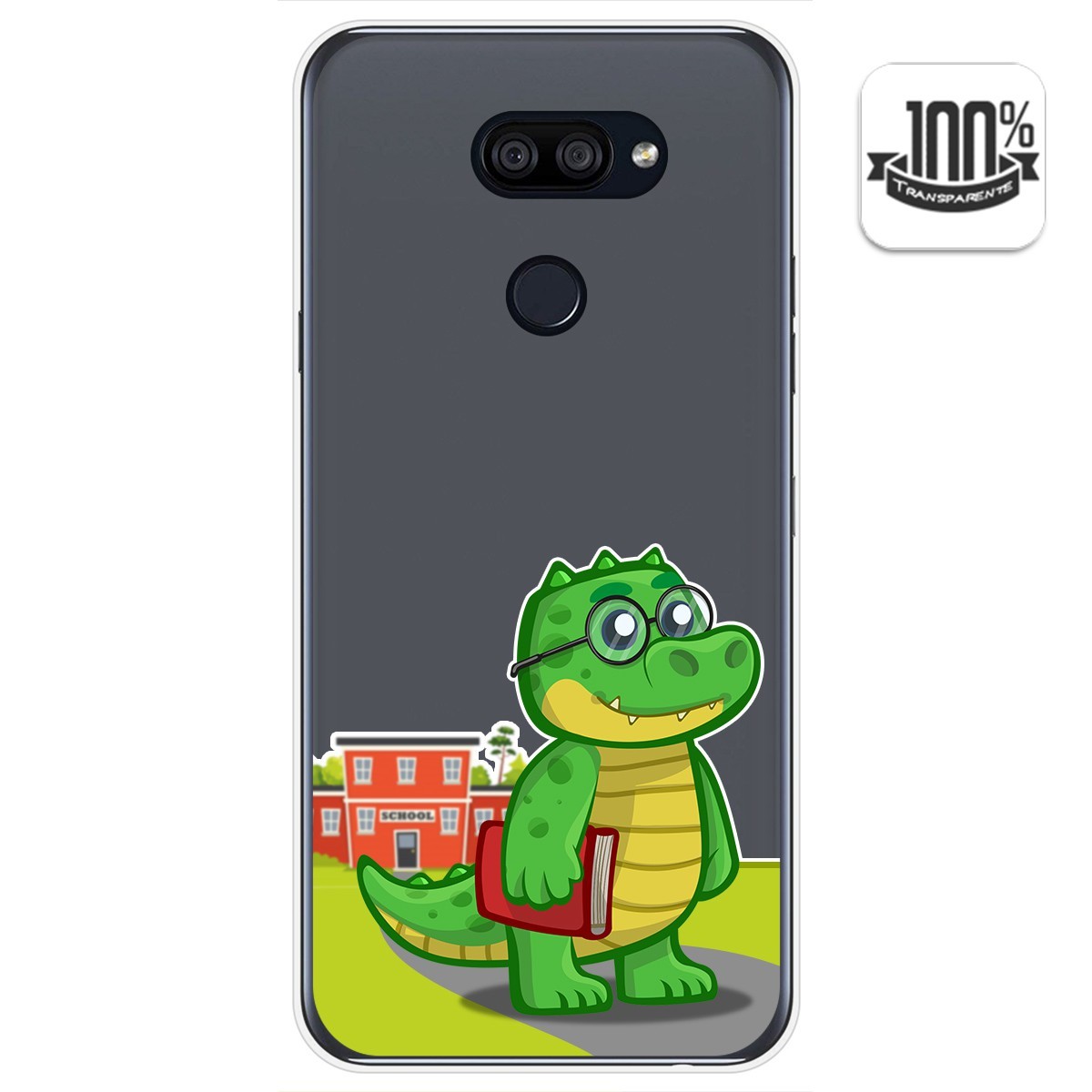 Tumundosmartphone Funda Gel Transparente para Lg K40S diseño Coco Dibujos