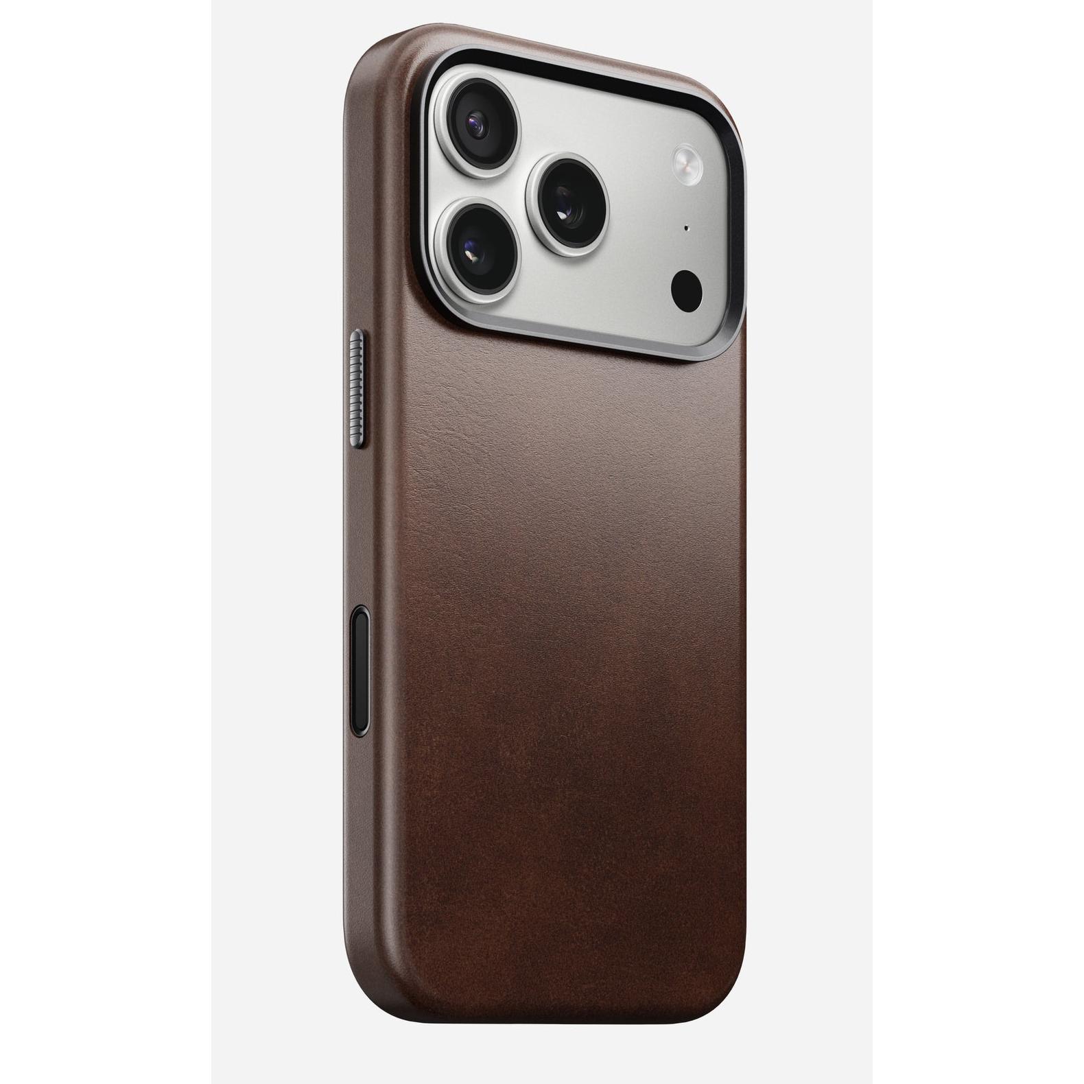 Nomad Traditional Leather Case funda para teléfono móvil 16 cm (6.3") Marrón