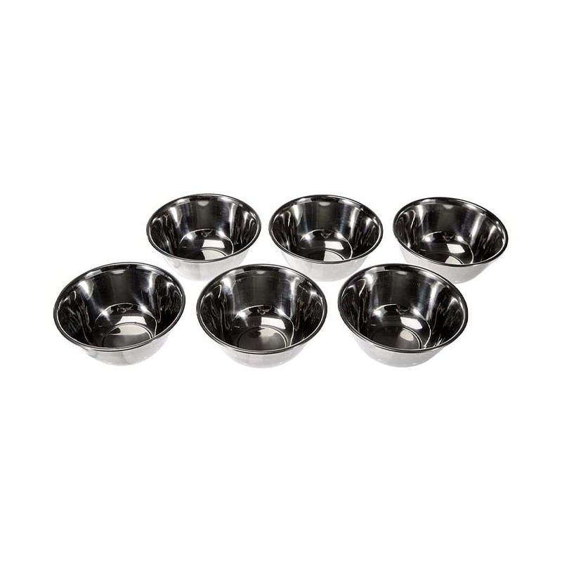 LACOR Cuenco Pequeño Cocina Lacor Pack 6 | Acero Inoxidable De Alta Calidad | Resistente Y Funcional Para Uso Diario