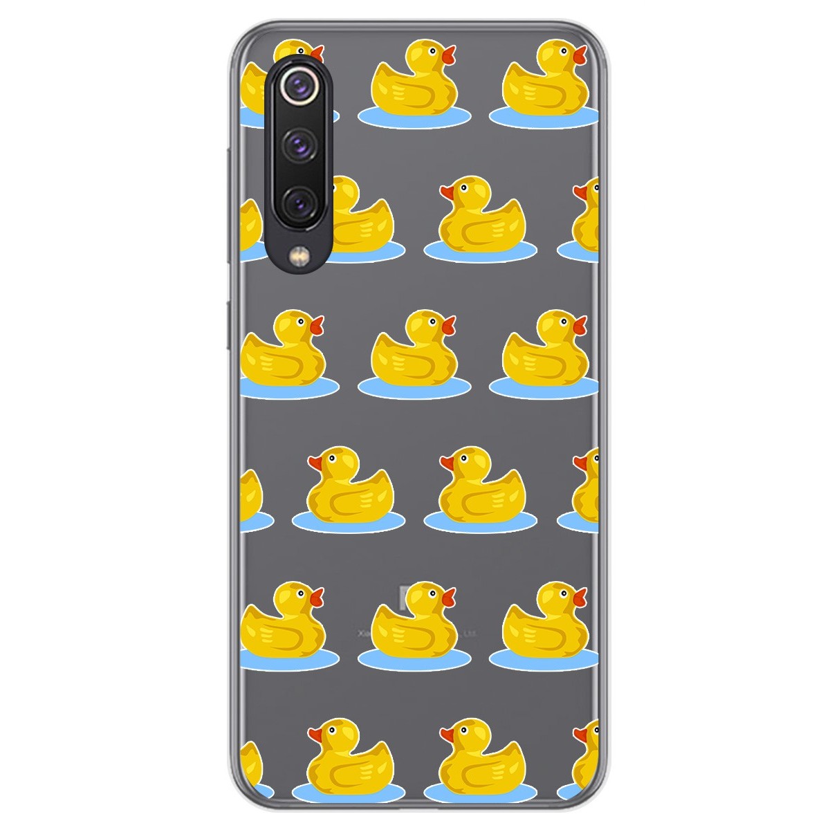 Tumundosmartphone Funda Gel Transparente para Xiaomi Mi 9 SE diseño Pato Dibujos