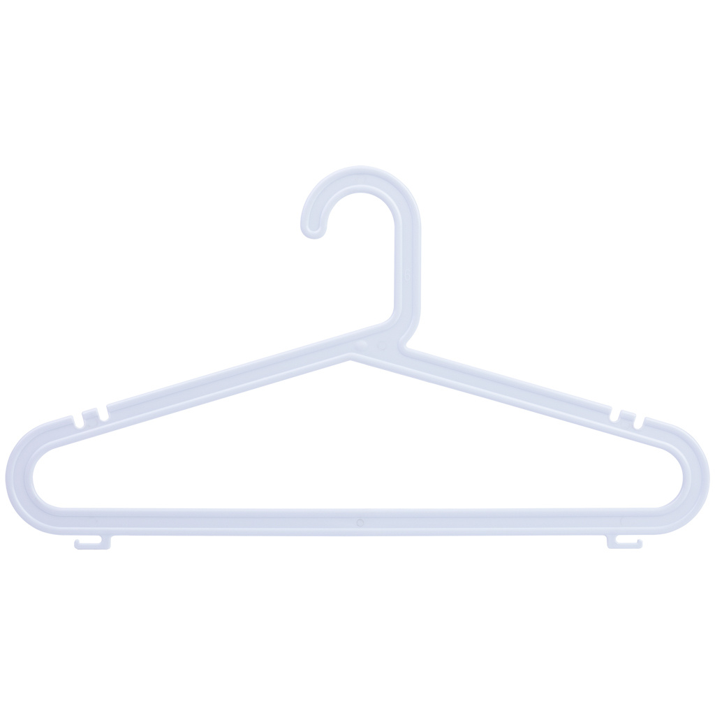 Wonderlust Deco - Percha elegant blanca caja de 224 uds 39,50x0,30x20,60h cm Blanco 39,50x0,30x20,60h cm