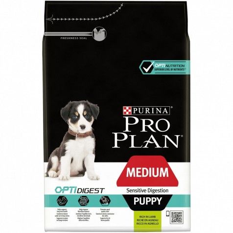 Pro Plan Medium Puppy Optidigest Cordero 12 Kg