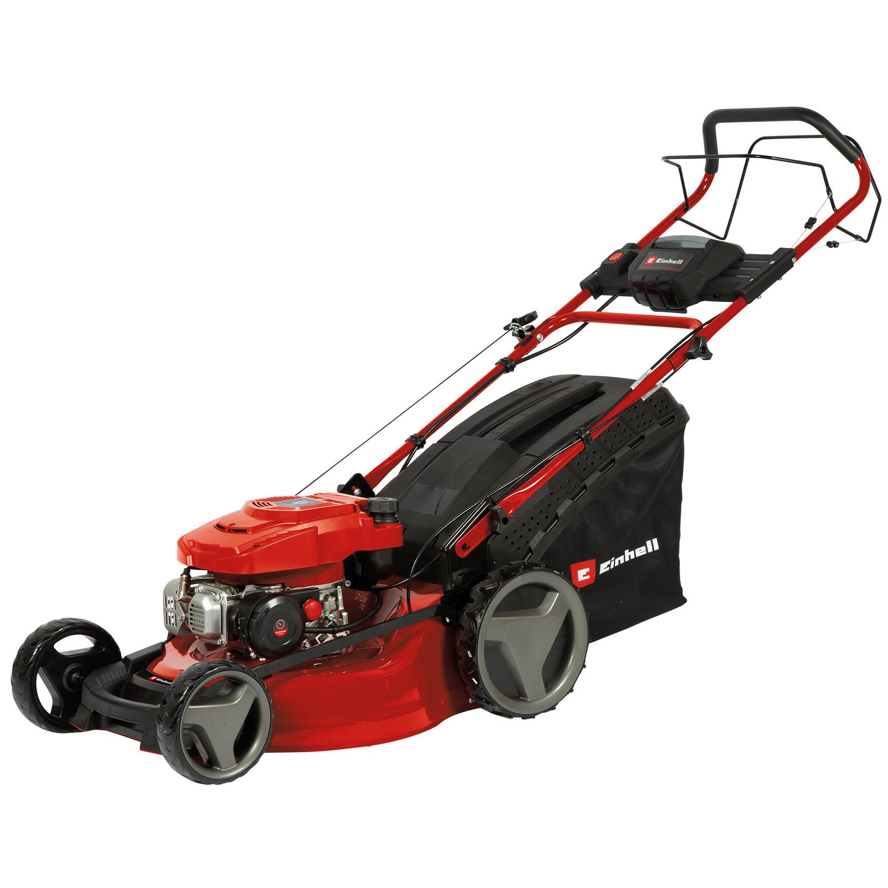 Einhell GC-PM 51/3 S HW-E Cortacésped de empuje a gasolina Gasolina Negro, Rojo