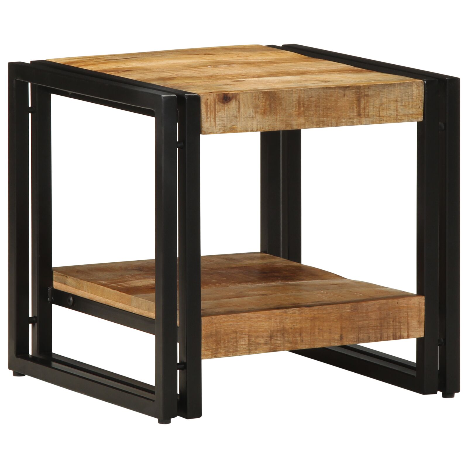 Mesa de Café vidaXL 40x50x38 cm Madera Maciza de Mango