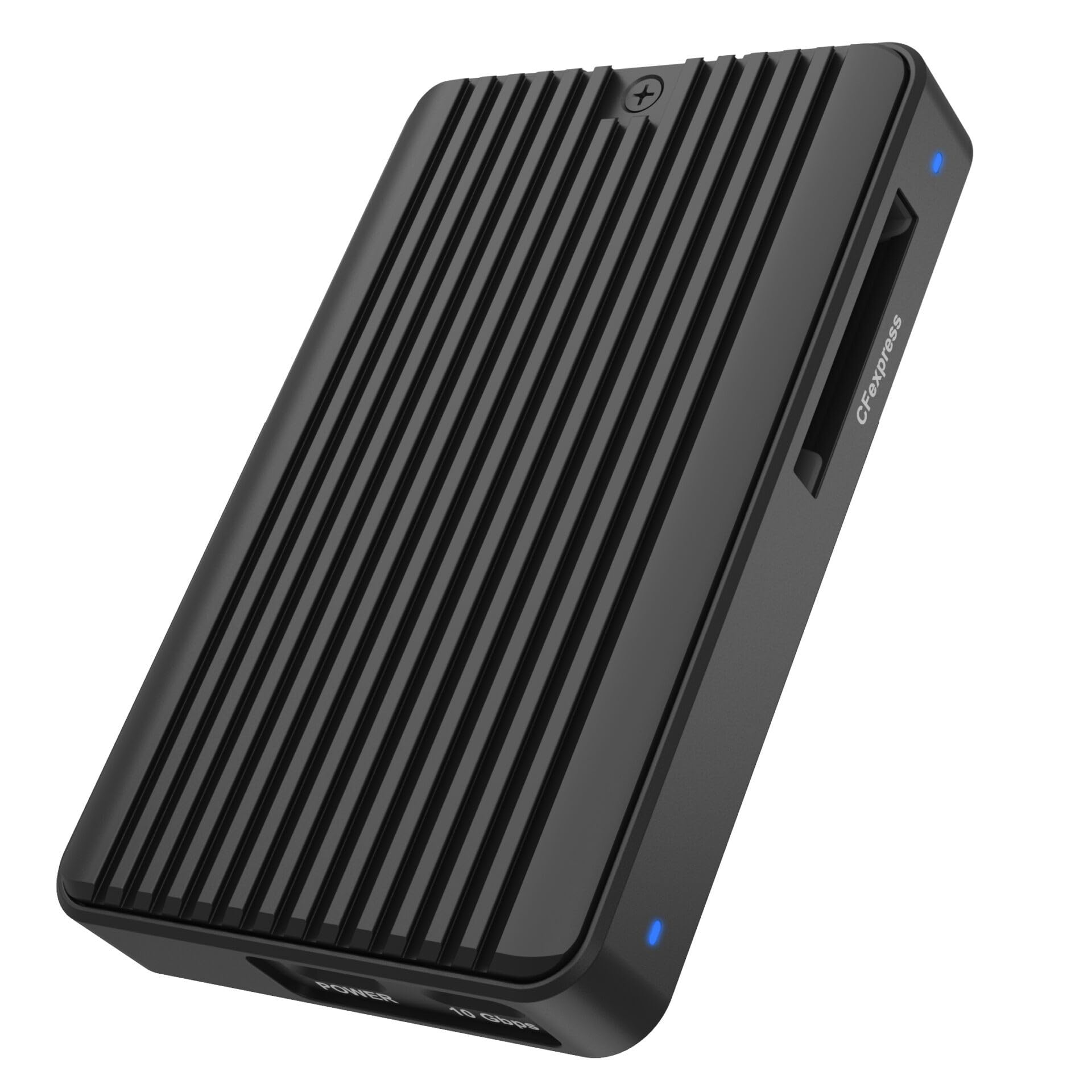 ICY BOX IB-CR601M-C31 M.2 - Caja SSD con lector de tarjetas