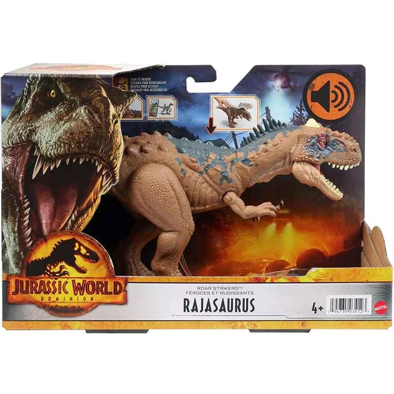 Jurassic World Ruge y Golpea Rajasaurus (MATTEL HDX35) Mattel
