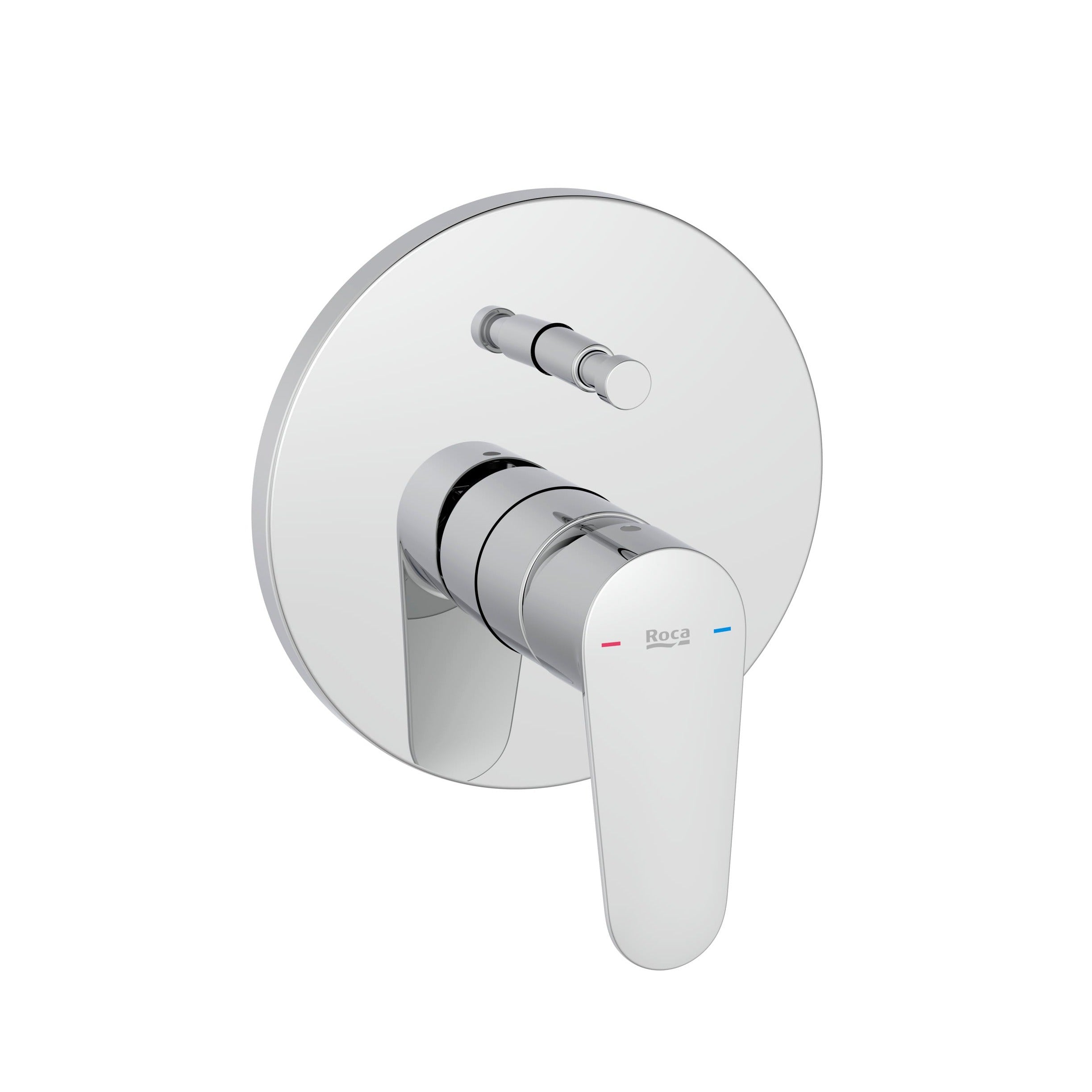 ROCA A5A064FC00 VICTORIA PLUS Grifo Monomando Empotrado Baño Ducha 2 Vías Sin Equipo Cromo