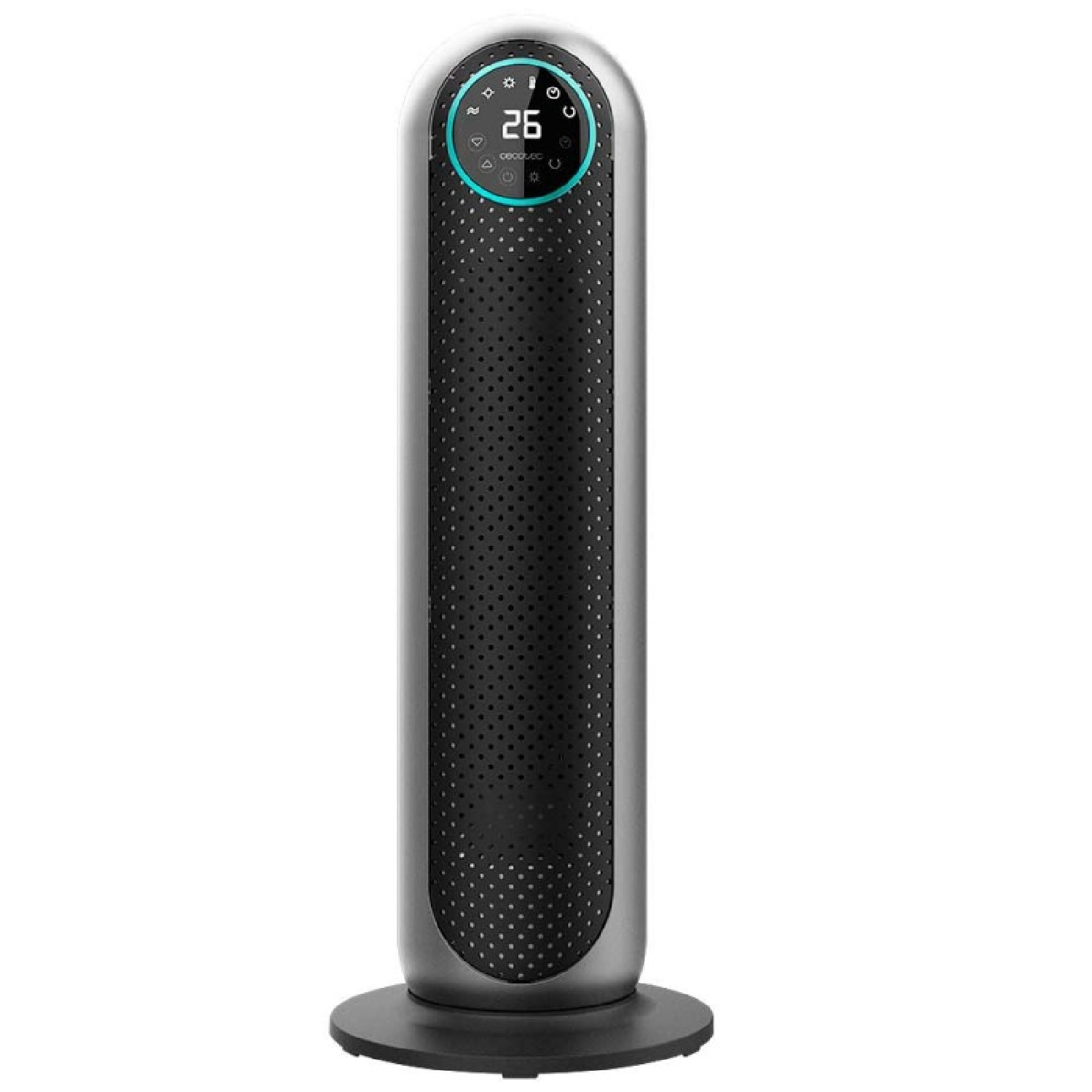 Cecotec Calefactor Baño Cerámico Ready Warm 10150 Smart Ceramic Pro. 2200 W, Termostato Regulable, Pantalla LED, Temporizador