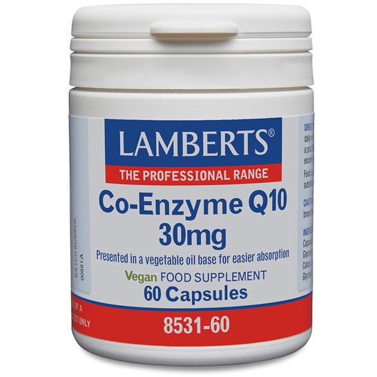 Lamberts Coenzima Q10 30 mg - 60 Cápsulas