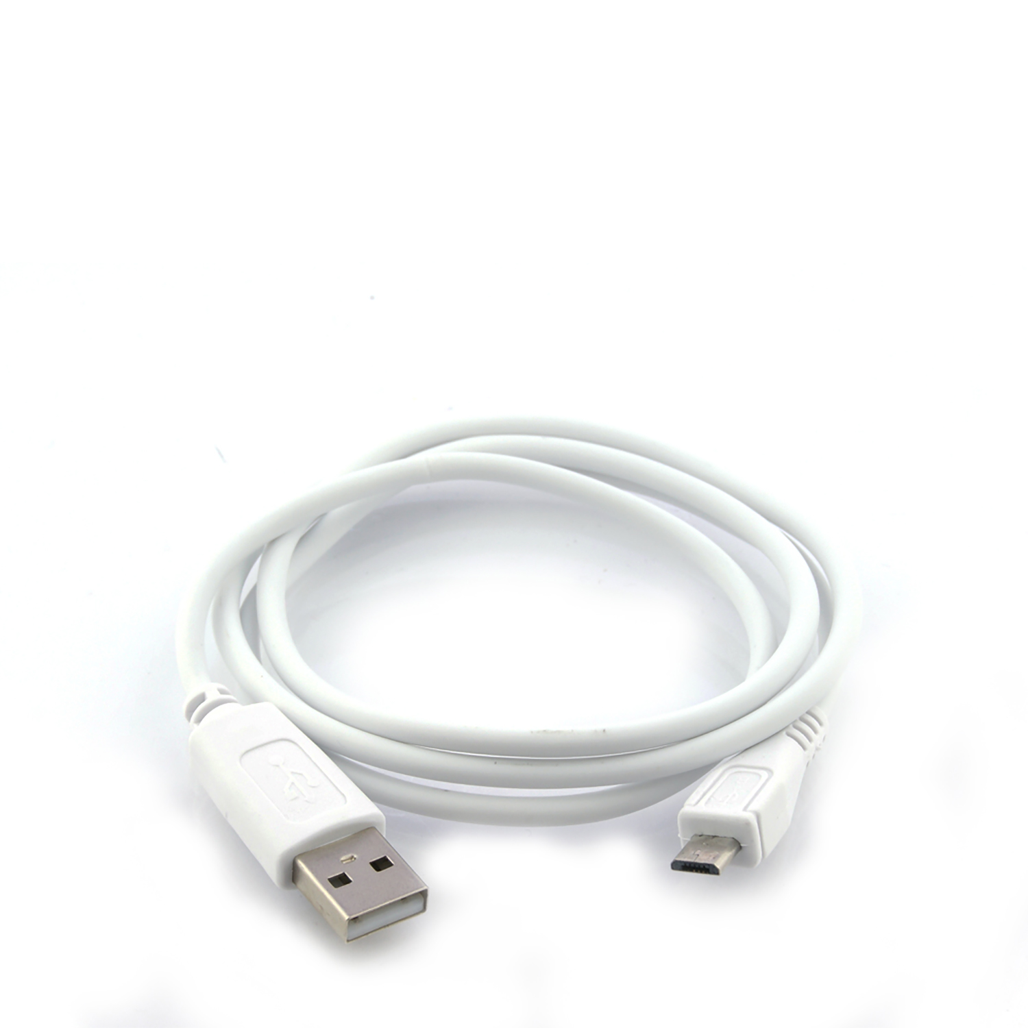 DAM. CABLE MICRO USB 2.0 1 METRO BLANCO. 100x1x1cm
