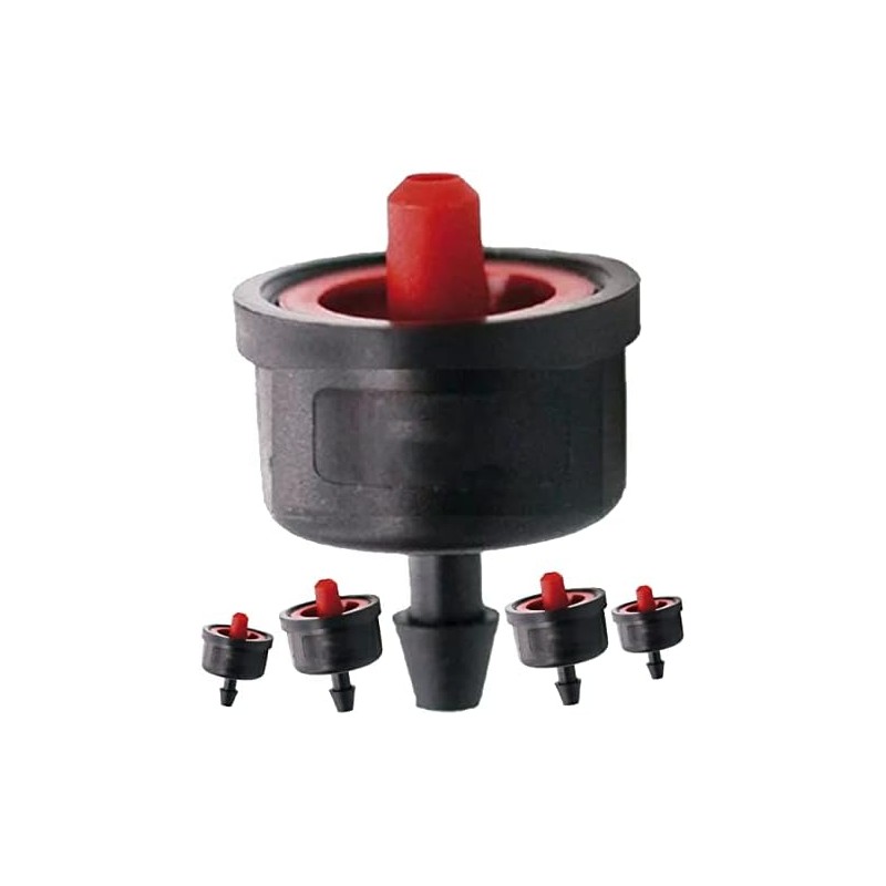 SUINGA Pack 500 Goteros de 8 Litros para Riego Agrícola y Jardinería | Gotero Pinchado No Desmontable | Compatible con Microtubo