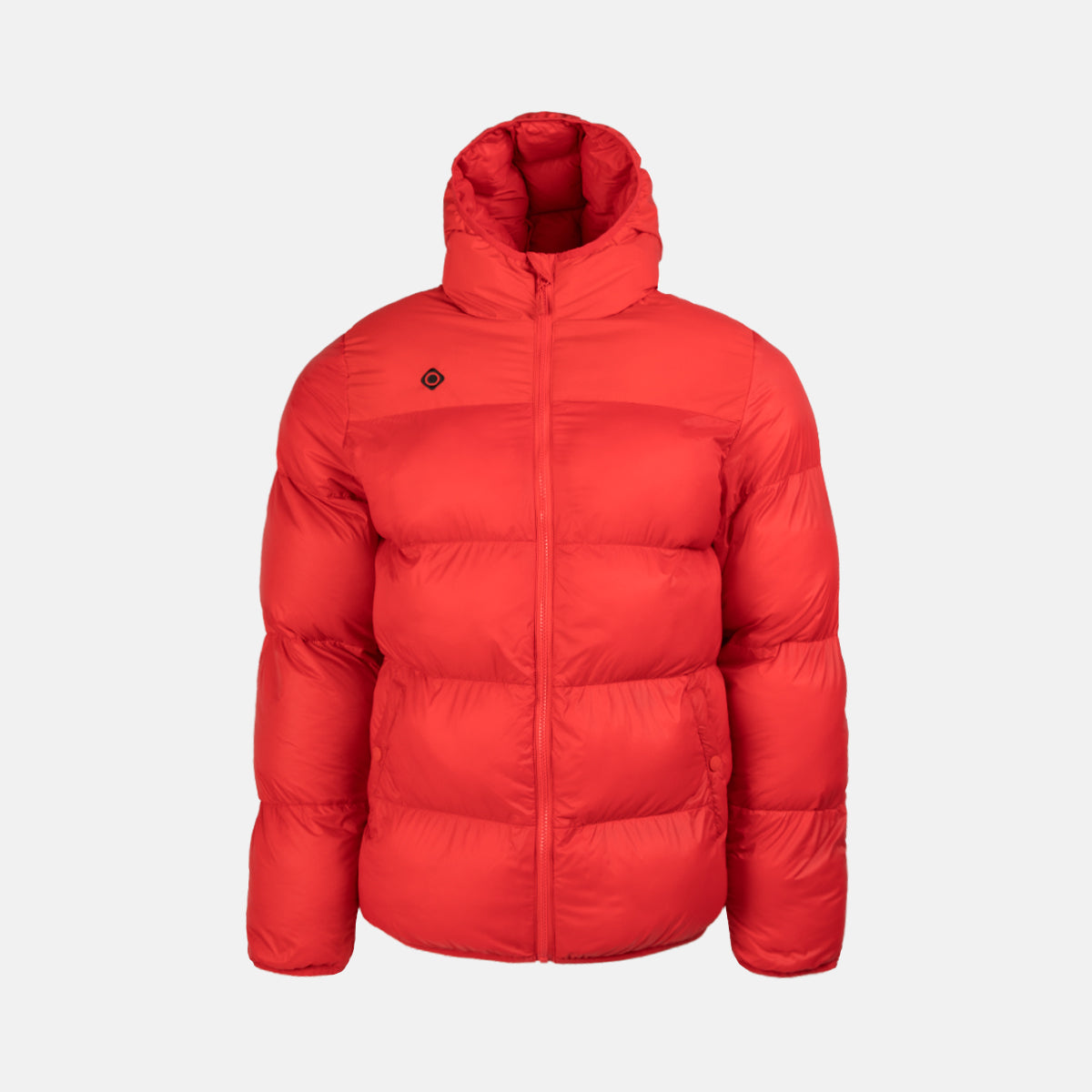 Izas - Chaqueta de Fibra Ultraligera para Hombre - Chaqueta de Rápido Secado con Cierre de Cremallera - Resistente al Agua y al Viento - Ideal Para Actividades al Aire Libre - Loeches Negro - 2XL