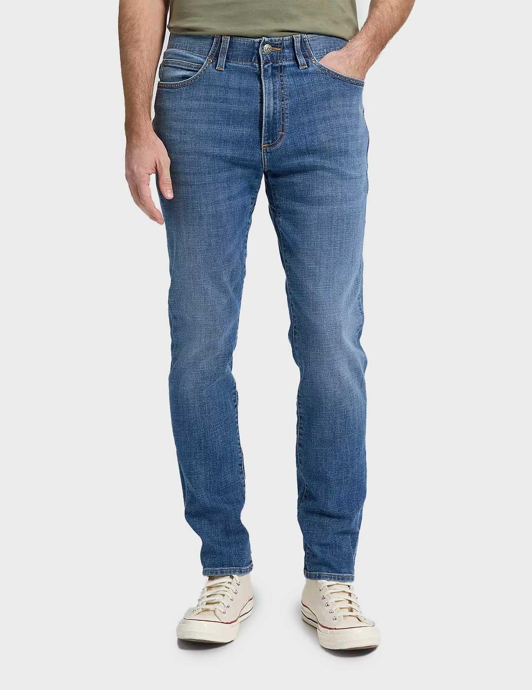 Lee Slim Fit pantalón azul para hombre