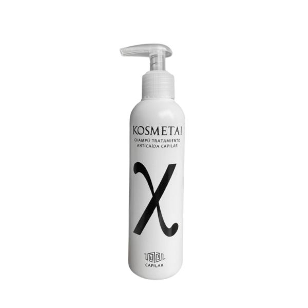 KOSMETAI Champú Anticaída con Células Madre de Cúrcuma y Extracto de Alfalfa para Fortalecer y Promover el Crecimiento del Cabello