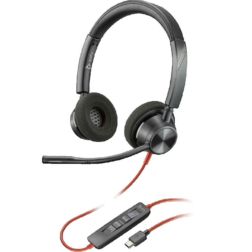 HP Blackwire 3320 Stereo USB-C Headset