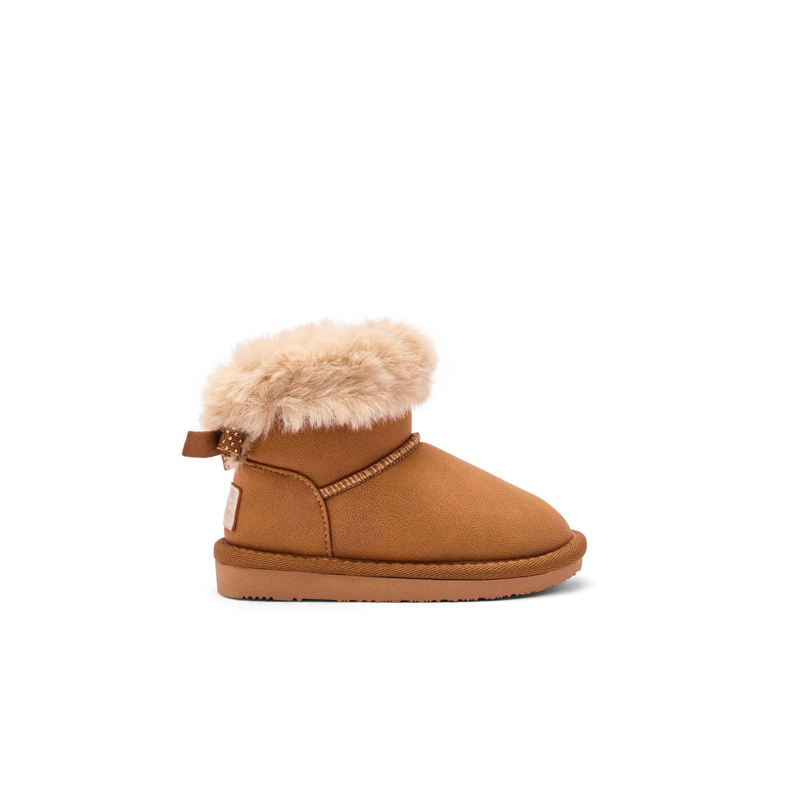 Conguitos - Botas de Niña Estilo Australianas Cinturón de Pelo para Niña