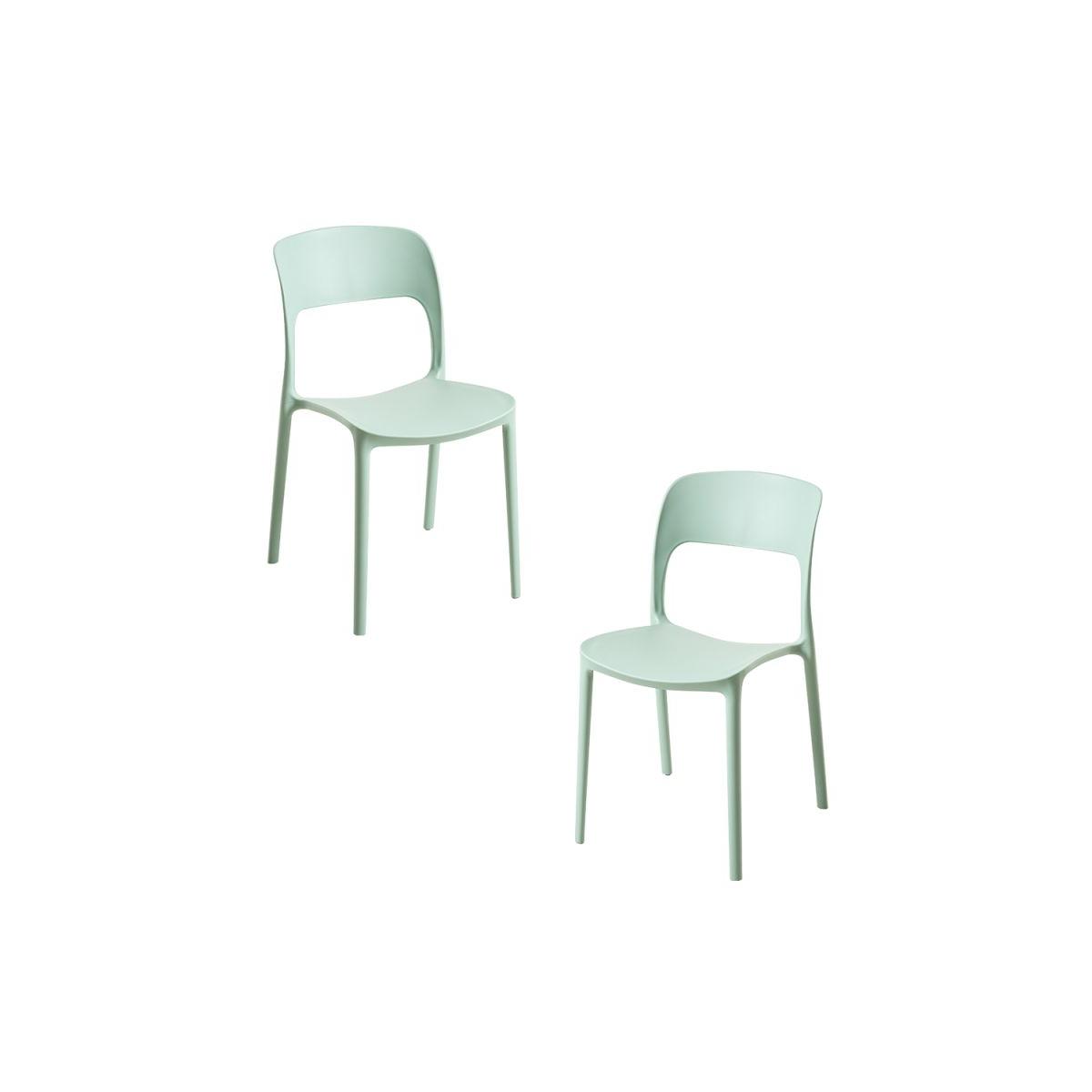 Regalos Miguel - Packs Sillas Jardín - Pack 2 Sillas Inis - Celadón